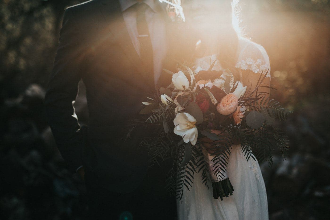 Wedding celebration moment